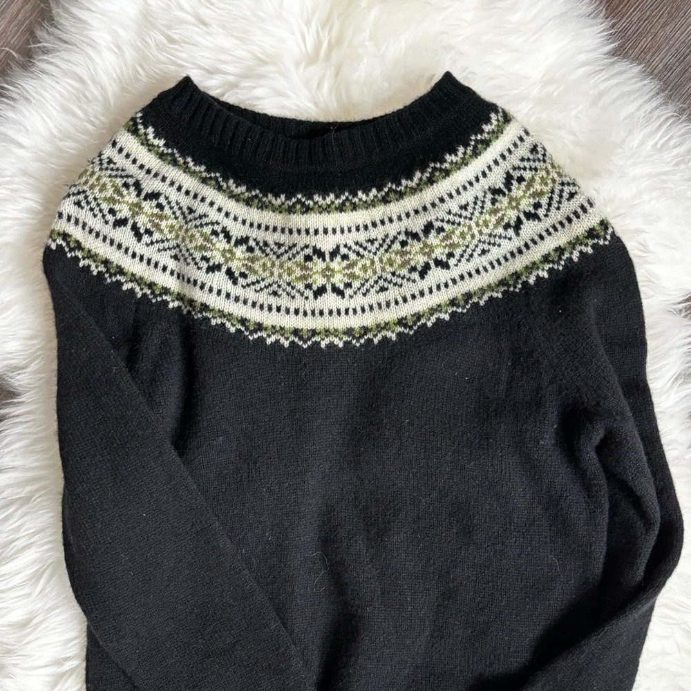 Wool Fair Isle J.Crew Sweater